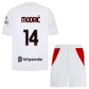 Ensemble Maillot AC Milan Modrić 14 Exterieur 2026-27 Enfant Ensemble Maillot AC Milan Modrić 14 Exterieur 2026-27 Enfant